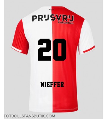 Feyenoord Mats Wieffer #20 Replika Hemmatröja 2023-24 Kortärmad